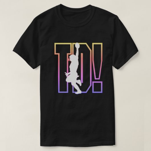td!サッカーTシャツ Tシャツ (デザイン正面)