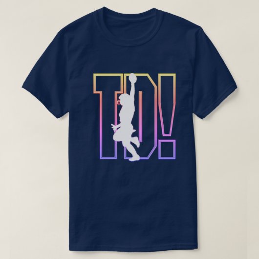 td!サッカーTシャツ Tシャツ (デザイン正面)
