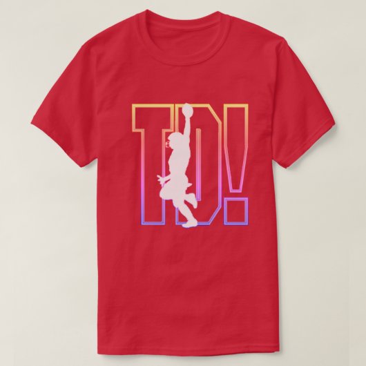 td!サッカーTシャツ Tシャツ (デザイン正面)