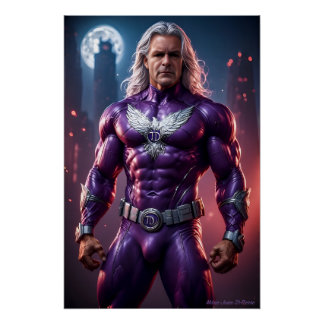TD Phoenix. My Superhero. Purple power! ポスター