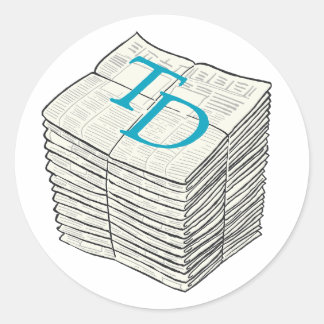 TD Stack Sticker ラウンドシール
