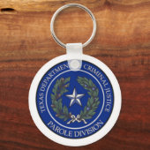 TDCJ仮釈放課キーチェーン キーホルダー (正面)