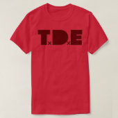 TDEレコード Tシャツ (デザイン正面)
