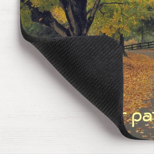 tdgalleryによってあなたの道を後を追って下さい マウスパッド (コーナー)