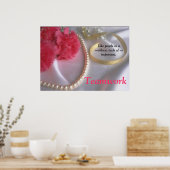 tdgalleryによる真珠・チームワークのポスター ポスター (キッチン)