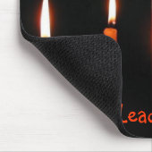 tdgallery -リーダーシップのmousepadによる蝋燭 マウスパッド (コーナー)