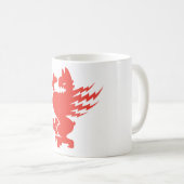 TDOGのクラシック コーヒーマグカップ (正面右)