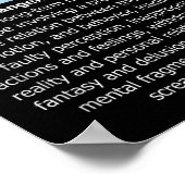 Tdsトランプ脱線症候群おもしろいトランプ ポスター (角)