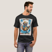 Tdsトランプ脱線症候群トランプおもしろいサポート Tシャツ (正面フル)