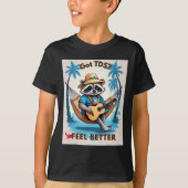 Tdsトランプ脱線症候群トランプおもしろいサポート Tシャツ (正面)