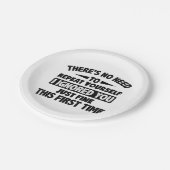 Teに対して初素晴らし期おもしろい皮肉を無視 ペーパープレート (アングル)