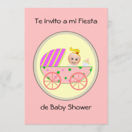 Teのinvito miのフェスタdeのベビーシャワー 招待状