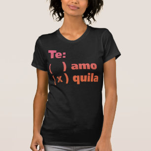 Te Amoのテキーラ Tシャツ