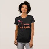 Te Amoのテキーラ Tシャツ (正面フル)