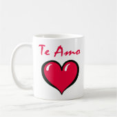 Te Amoのマグ コーヒーマグカップ (左)
