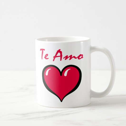 Te Amoのマグ コーヒーマグカップ (右)