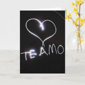 Te amoのaunque… カード (黄色い花)