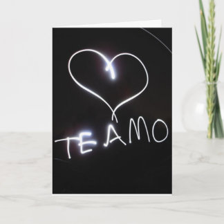 Te amoのaunque… カード