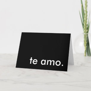 te amo. シーズンカード