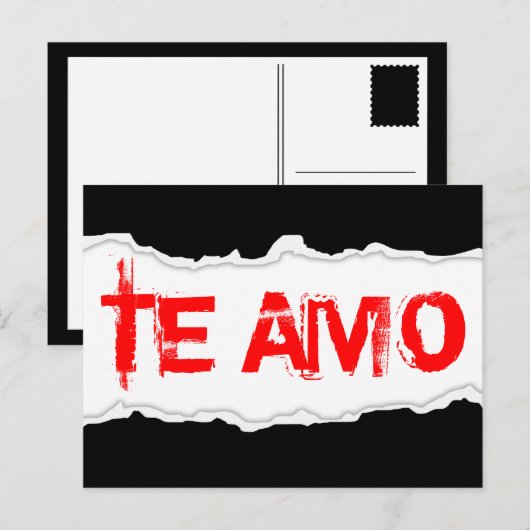 TE AMO （ページの取り込み） シーズンポストカード (正面/裏面)