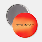 TE AMO – マグネット (正面/裏面)