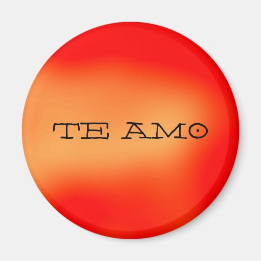 TE AMO – マグネット (正面)