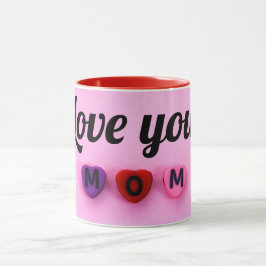 Te amo mamá マグカップ