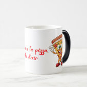 Te amo mas que a la pizza モーフィングマグカップ (正面右)