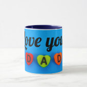Te amo papá マグカップ (中央)