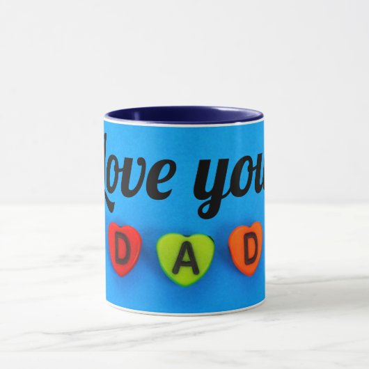 Te amo papá マグカップ (中央)