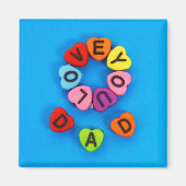 Te amo papá マグネット (正面)