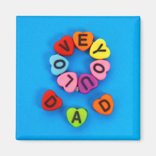 Te amo papá マグネット (正面)