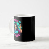 Te Calmas O Te Calmo Mexican母スペインの母Ex コーヒーマグカップ (正面左)