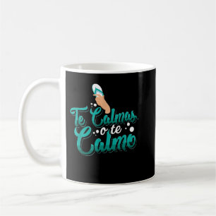 Te Calmas O Te Calmo Momおばあさおもしろいんスペインのは言う コーヒーマグカップ