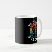 Te Calmas O Te Calmo Speaker おもしろい Gift Me コーヒーマグカップ (正面右)