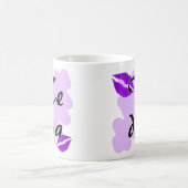 Te dua -アルバニア語- I愛 コーヒーマグカップ (中央)