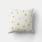te Japanese Winter Cosmos Floral Pattern クッション (裏面)