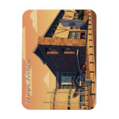 Te Papa Wellington New Zealand Postcard マグネット (縦)