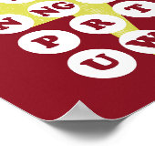 Te Pu Taka Maori Maoriアルファベット ポスター (角)