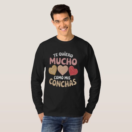 Te Quiero Mucho Como Mis Latina Mexican Baked Past Tシャツ (正面フル)