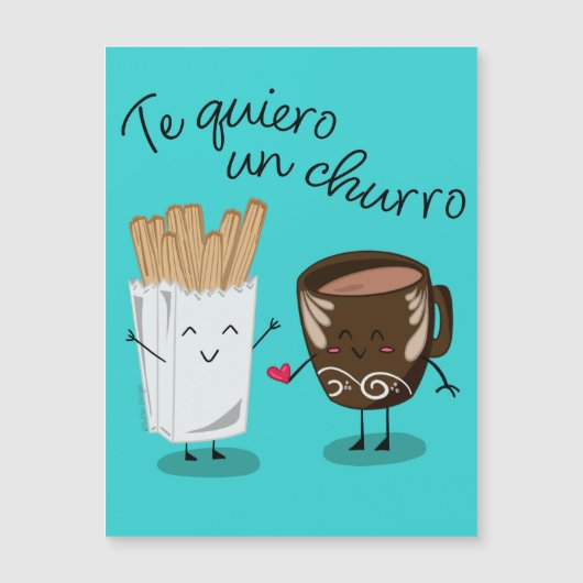 Te Quiero Un Churro V-Day Card (正面)