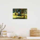 'Te Tamari No Atua' - Paul Gauguin Print ポスター (キッチン)