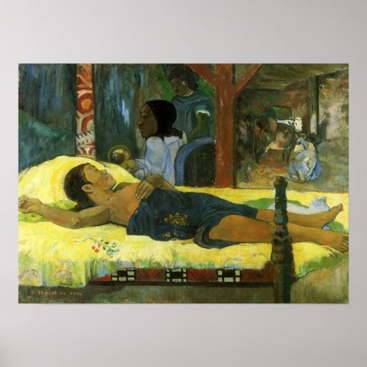 'Te Tamari No Atua' - Paul Gauguin Print ポスター (正面)