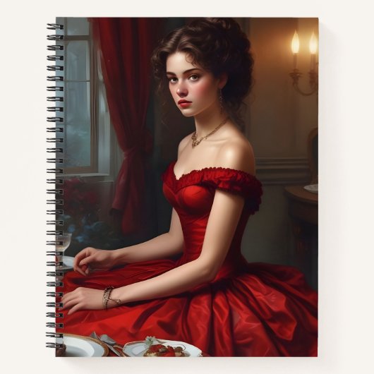 Té y Carmesí ノートブック (正面)