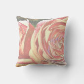 Teaバラfrom the Garden クッション (裏面)