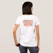 Teaバラfrom the Garden Tシャツ (裏面フル)