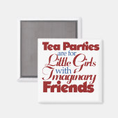 TEAパーティーモカリー回復の正気 マグネット (正面/裏面)