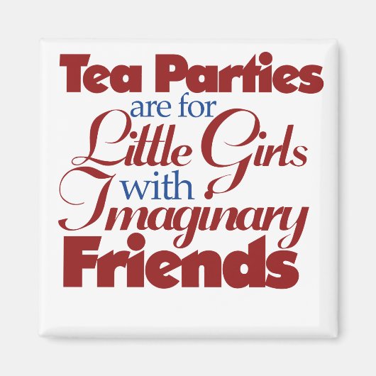 TEAパーティーモカリー回復の正気 マグネット (正面)