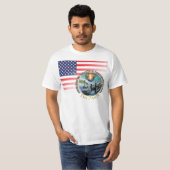 Teaパーティー反乱Tシャツ Tシャツ (正面フル)