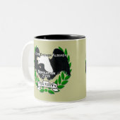 TEAパーティー用品 ツートーンマグカップ (正面左)